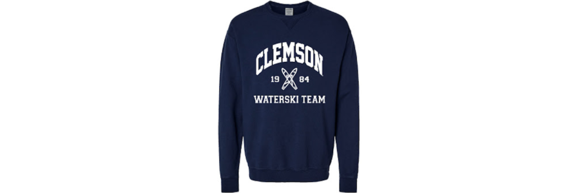 Clemson Waterski Team Crewneck